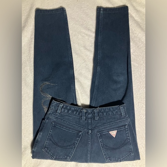 GUESS By Georges Marciano Vintage Jeans Sz Small 64/80 Excellent Condition 1993 - Picture 1 of 13